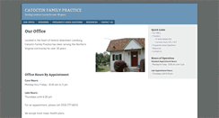 Desktop Screenshot of catoctinfamilypractice.com